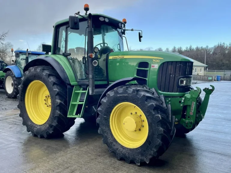 John Deere 7430 Power Quad 180KM 2008 Tuz Pneumtyka Sprowadzony 7530