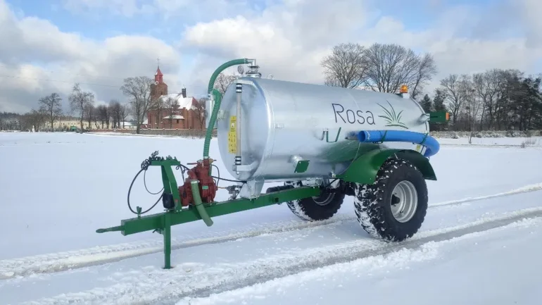 Wóz asenizacyjny 5000 litrów ROSA - beczkowóz, beczka