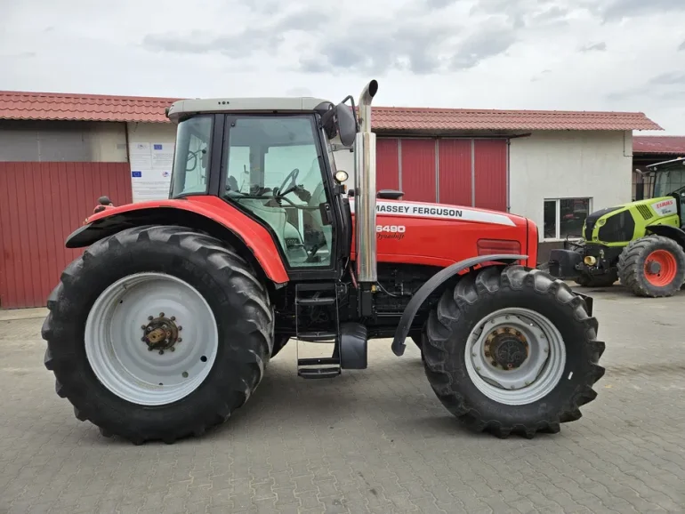 Massey ferguson 6490 dynashift nowe opony john case