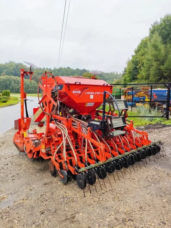 Zestaw uprawowo siewny kuhn venta talerzowy ścieżki kółka do