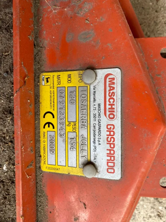 kosiarka Maschio Jolli 120
