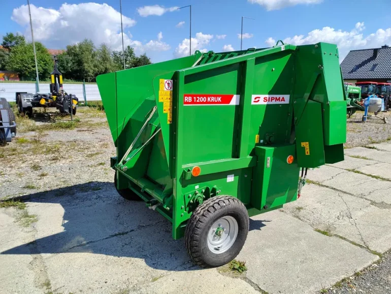 Ścielarka, rozdrabniacz bel Sipma Kruk RB1200 - stary rocznik