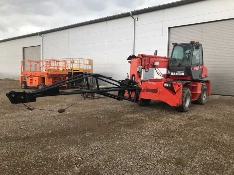 Manitou MRT 1635 sterowanie radiowe, wciągarka