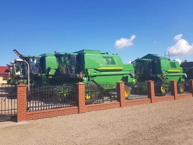 3 Kombajn John deere 1450 wts cws z Niemiec rzepak