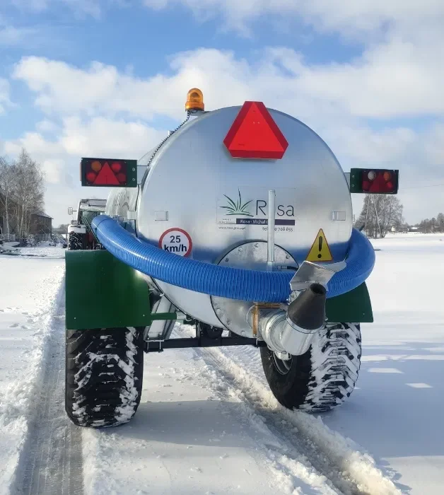 Wóz asenizacyjny 5000 litrów ROSA - beczkowóz, beczka