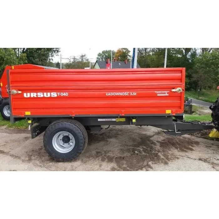 Przyczepa rolnicza jednoosiowa URSUS T-040 3,5 tony + nadstawy PRONAR
