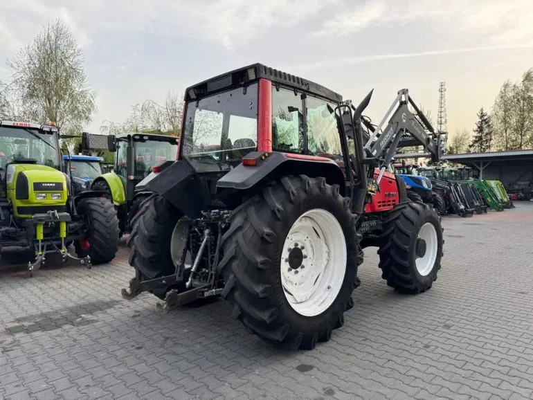 VALTRA VALMET 8350 + FAUCHEUX PRESTIGE 120 / super ciągnik do lasu /