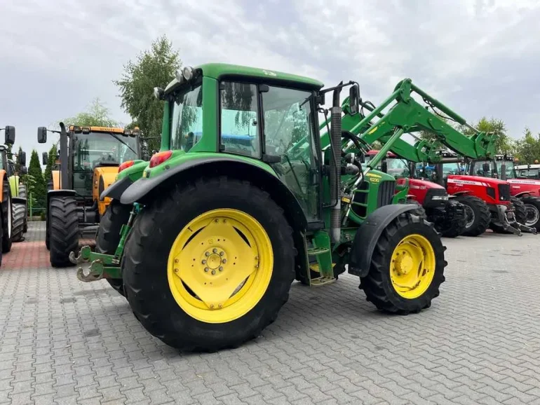 JOHN DEERE 6230 PREMIUM + JOHN DEERE 653 / TLS / Klima. / PowrQuad /