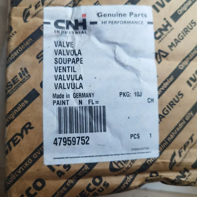 Zawor case farmlift cnh ładowarka 4795.9752