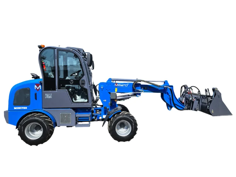 Misato MINI 780 ładowarka teleskopowa 1000kg Klimatyzacja łyżka 4w1 + widły