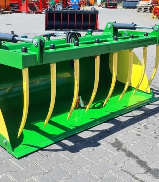 Szuflo krokodyl łyżko krokodyl szufla łyżka widły kute JOHN DEERE