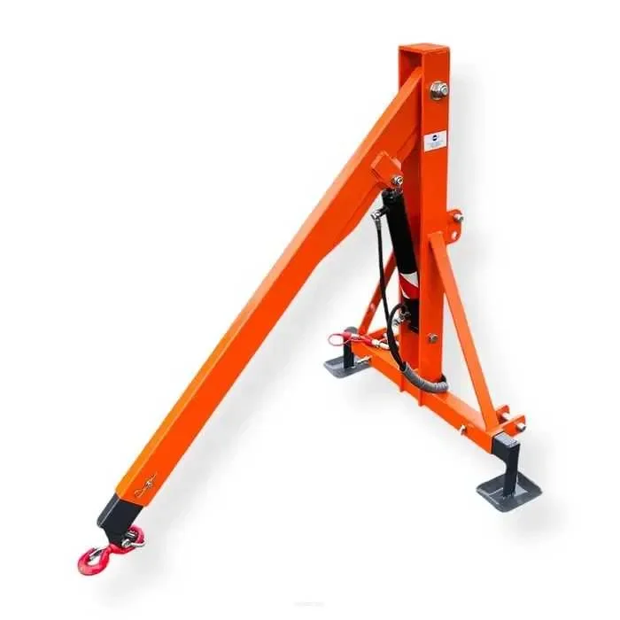 Podnośnik hydrauliczny na TUZ. Żuraw. EL - 500 kg