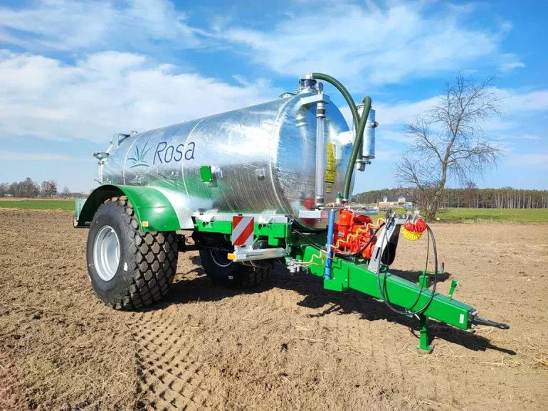Wóz asenizacyjny ROSA 9/R1 9000 litrów - beczkowóz, beczka