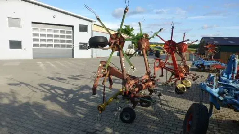 Przetrząsarka Przegrabiarka STOLL Z 550 DH 4 Gwiazdowa Hydrauliczna