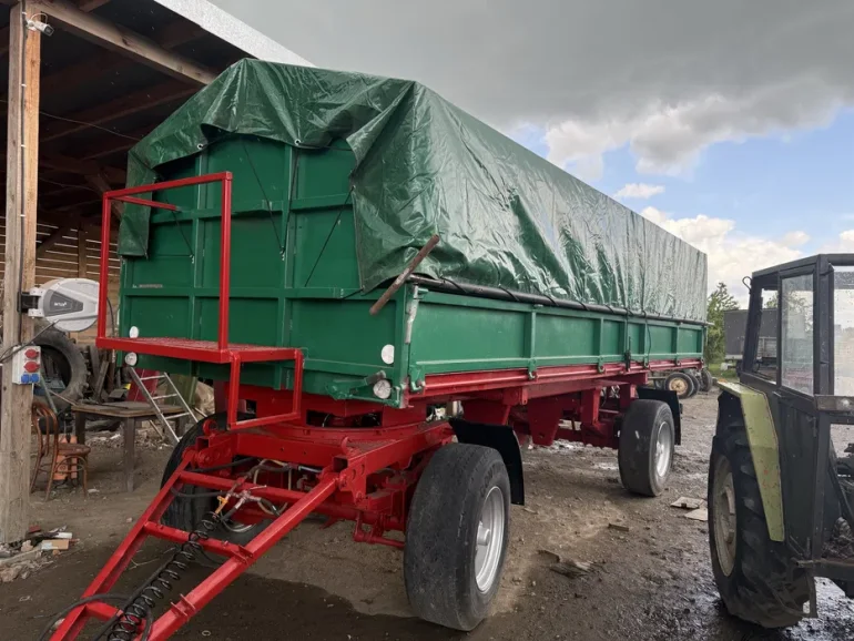 Przyczepa rolnicza Brandys 13 ton stan idealny
