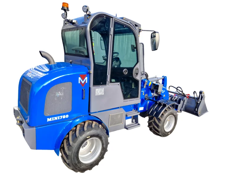 Misato MINI 780 ładowarka 1000kg Klimatyzacja łyżka 4w1 + widły