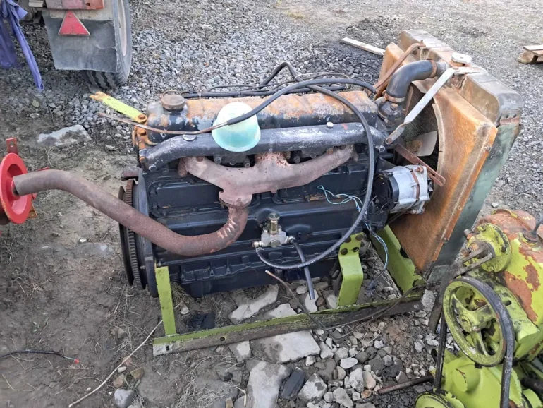 Silnik perkins 6.354 claas dominator 6 cylindrowy