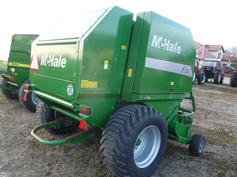 mchale f550, claas, welgier sprowadzona