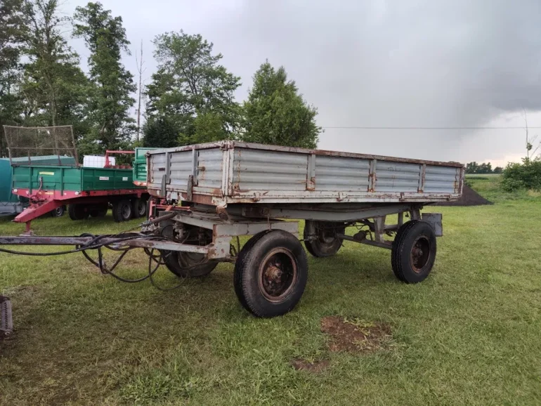 Przyczepa Wywrotka na 3 strony Autosan D-47 # zarejestrowana