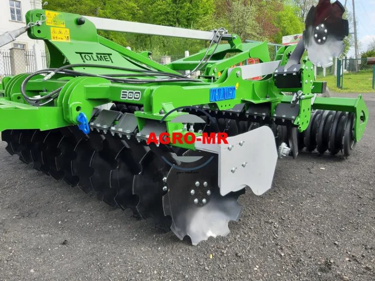 Brona talerzowa TOLMET TENES 3,0m z podwoziem