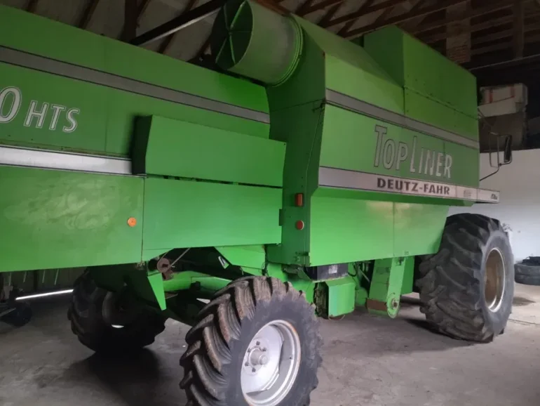 BRUTTO faktura VAT23% .1999r. kombajn Deutz fahr 4080 6m. /4090, MF 38