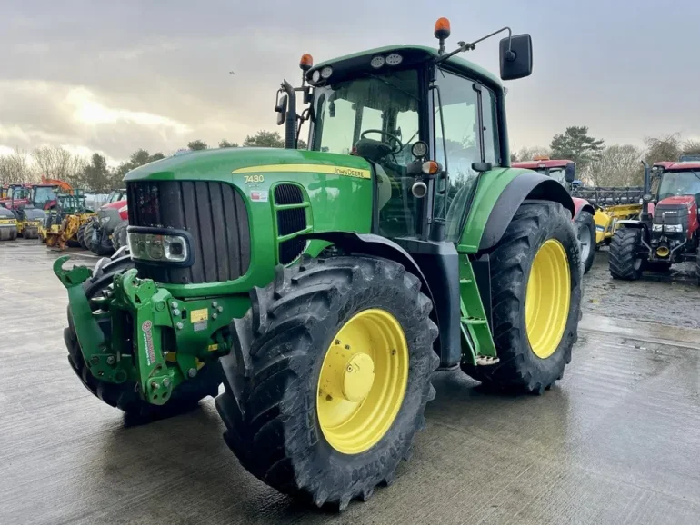 John Deere 7430 Power Quad 180KM 2008 Tuz Pneumtyka Sprowadzony 7530