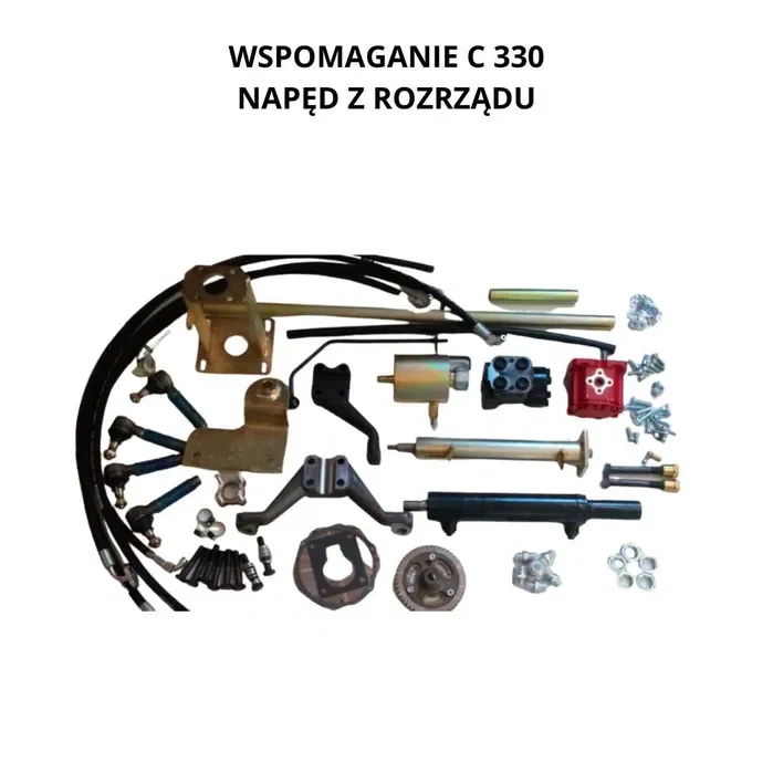 Wspomaganie układu kierowniczego C-360 / 3P / C-330 oś płaska okrągła