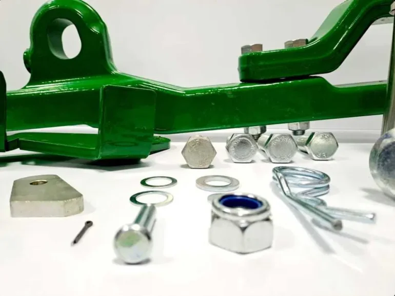 Zestaw zaczepu na sworzeń na hicza John Deere AL157346 org.