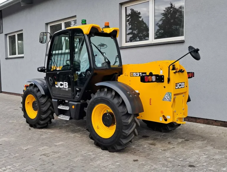 JCB 531-70 KLIMA 110kM Joystick 2025r FABRYCZNIE NOWA Kamera Ładowarka