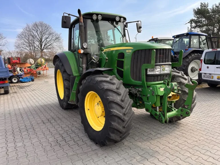 JOHN DEERE 6630 Premium TUZ WOM TLS AutoPower konsole stoll