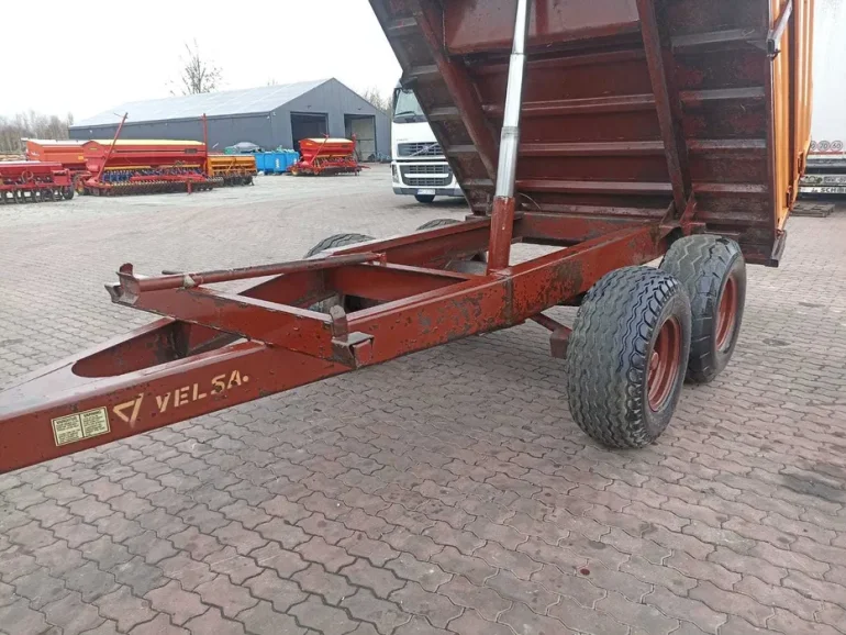 Przyczepa rolnicza Wywrotka Velsa 8.5t.Super stan