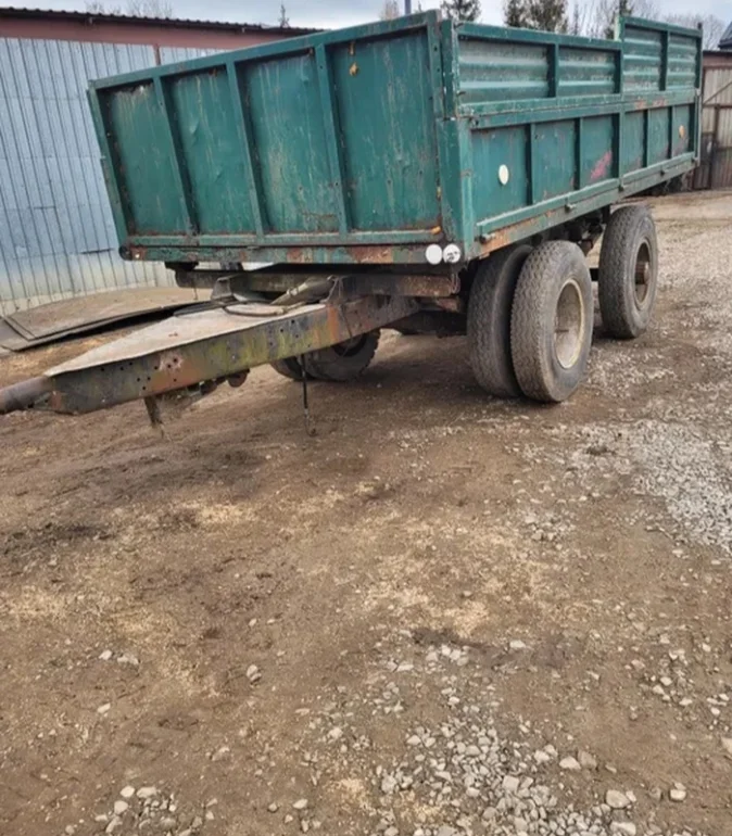 Przyczepa tandem wywrotka na 3 strony