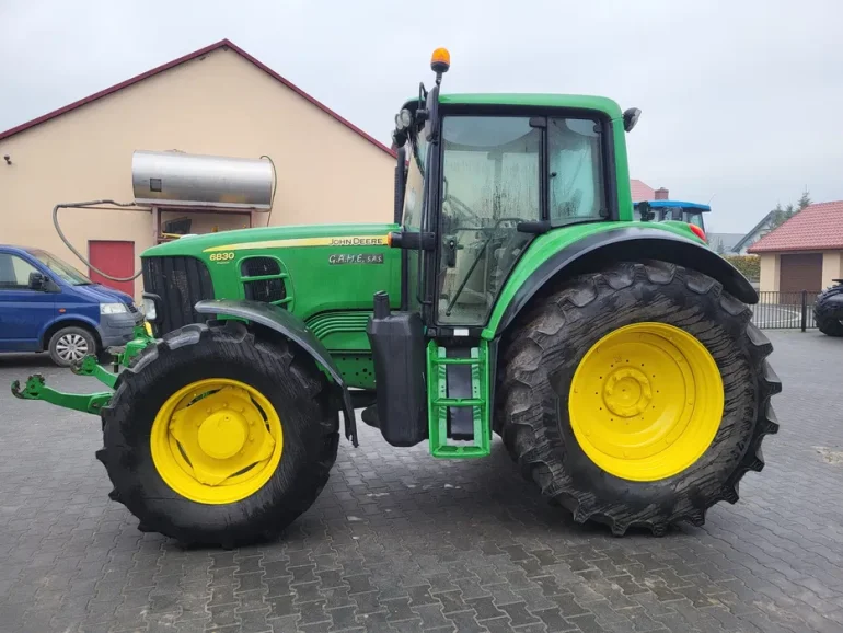 John deere 6830 Premium 2008 r tuz nowe opony brutto