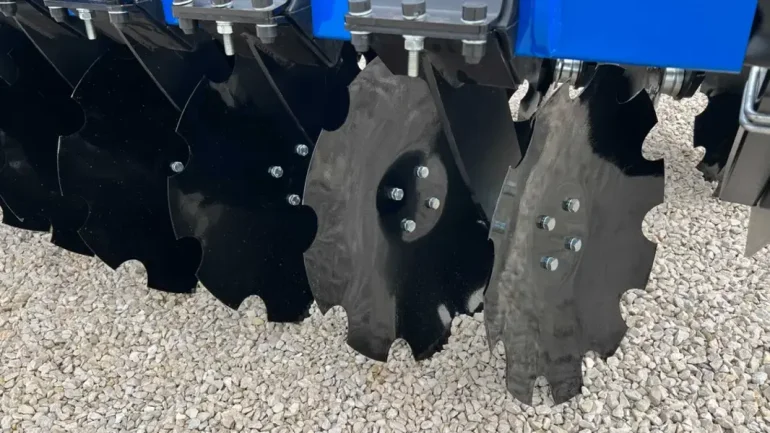 Talerz zębaty 6otworowy 510mm na piaście bezobsługowej brona talerzowa