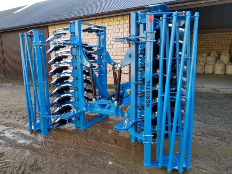 Agregat uprawowy agregat talerzowy talerzówka Agristal 5m hydrauliczna