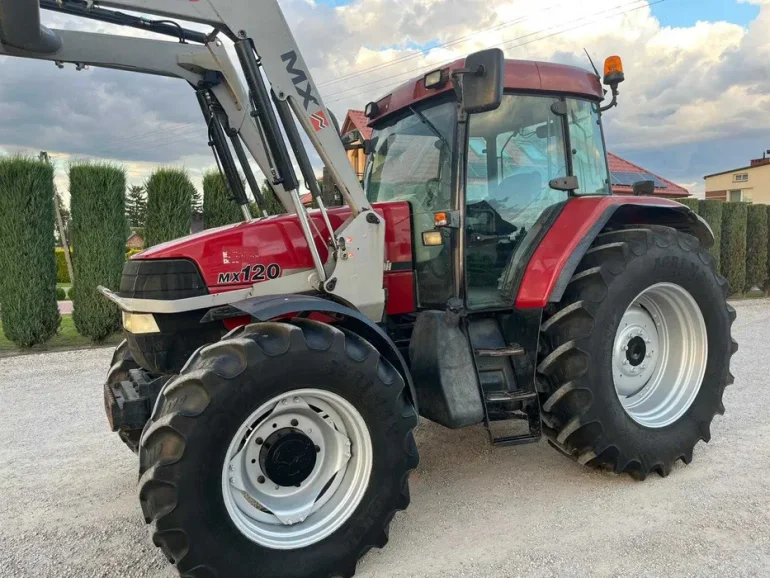 Case MX120 Ładowacz Czołowy MX T8 2000 Rok Cummins Klima MX110 MX135