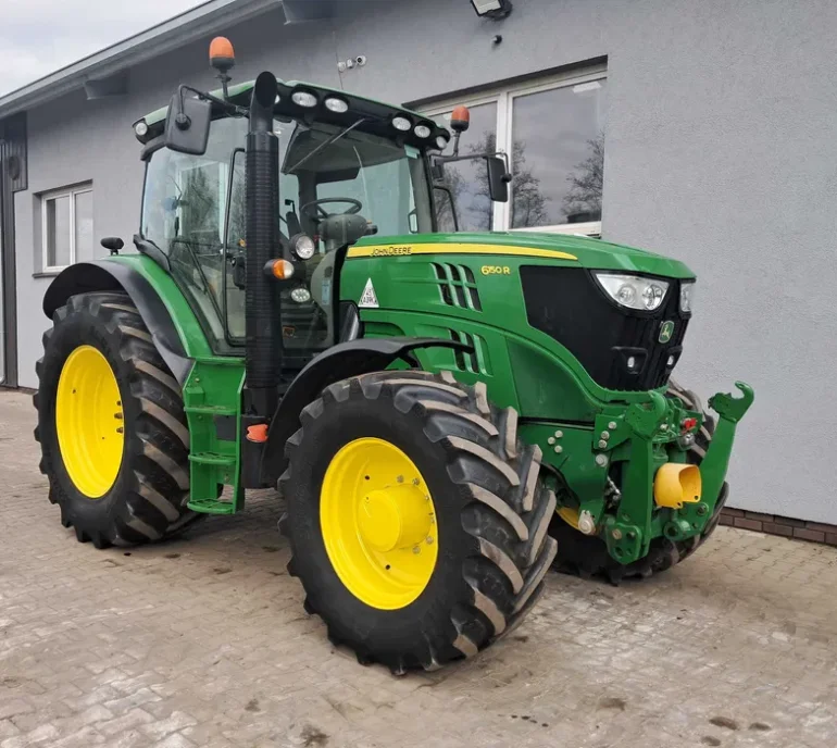 John Deere 6150R Oryginał 8472h Pneumatyka PowerQuad 50km TUZ WOM TLS