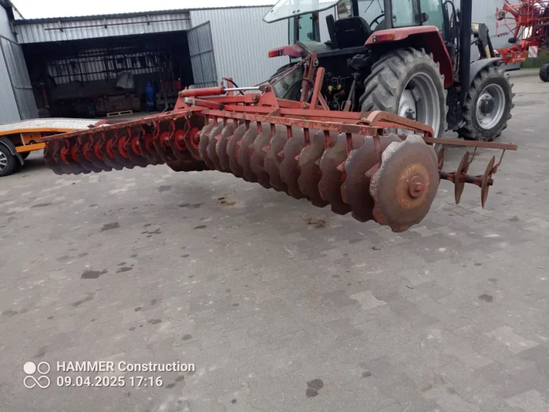 Talerzowka zawieszana kverneland 4.5 m lekka