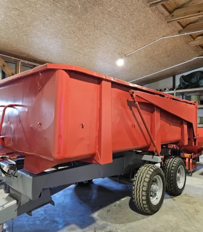 Przyczepa MASSEY FERGUSON 12T tandem hydraulika