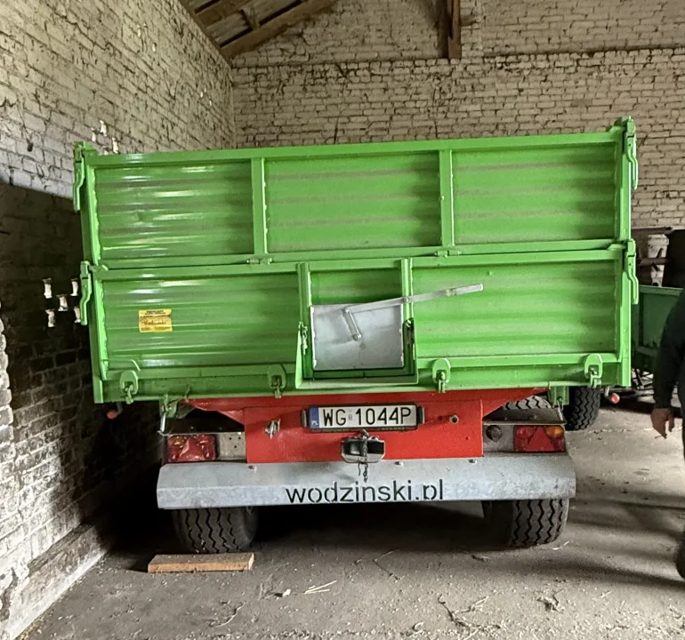 Przyczepa rolnicza 6 ton Wodziński
