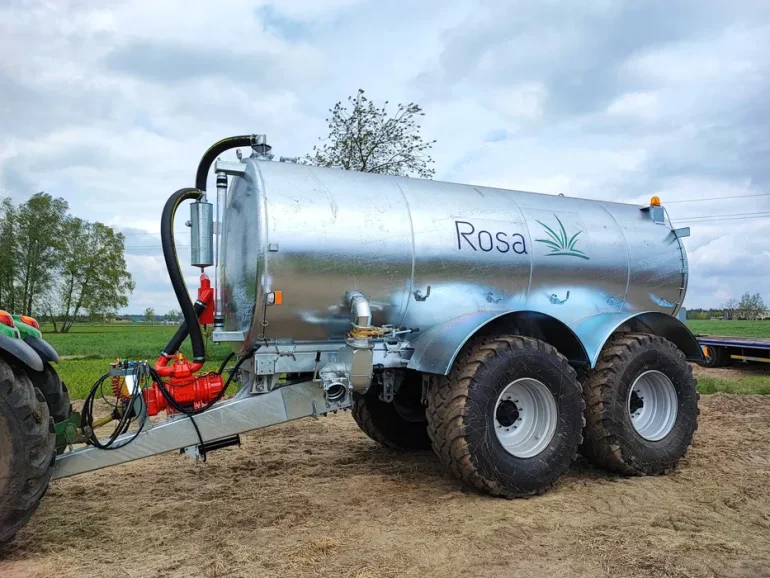 Wóz asenizacyjny ROSA 20/R2S 20000 litrów tandem - beczkowóz, beczka