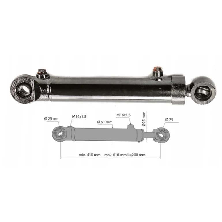 Siłownik hydrauliczny pługa śnieżnego do śnieg wysyłka GRATIS AGROSTAL