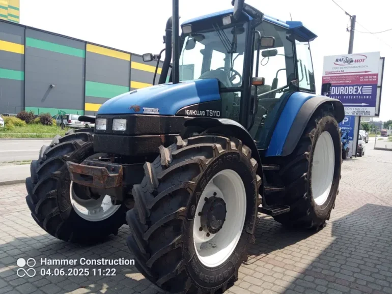 New Holland TS 110 świeżo sprowadzony