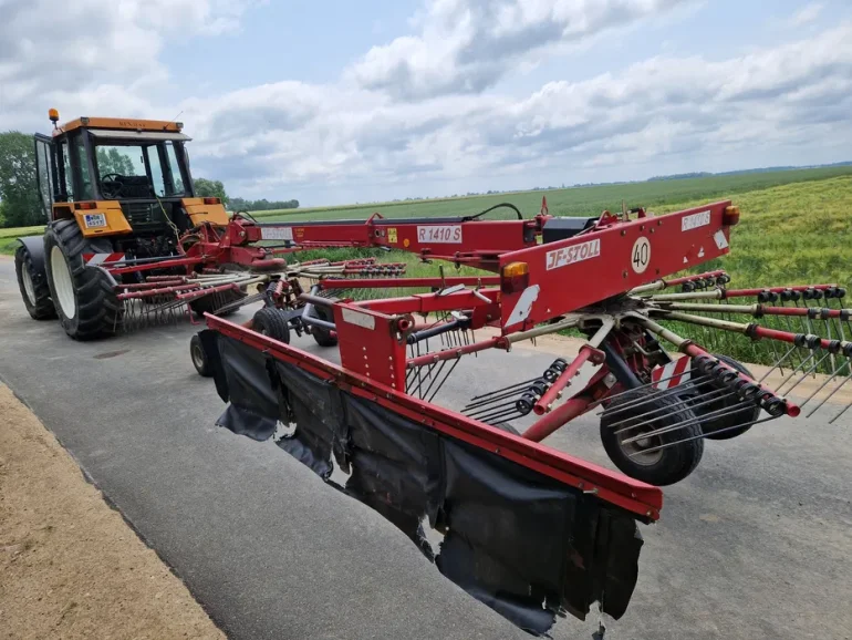 Zgrabiarka podwojna JF-STOLL 1410 S kuhn krone new holland