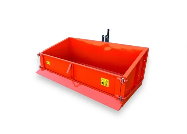 Skrzynia transportowa minitraktorek, MATENG TB-120, mocna konstrukcja