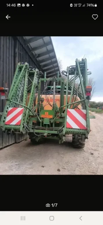 Amazone opryskiwacz Amazone us 1004T 1000l. 15m belka