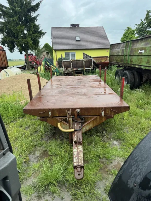 Przyczepa rolnicz tandem wywrotka