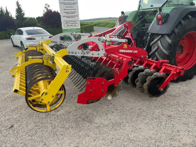 Brona talerzowa Pottinger Terradisc 3501 jak nowa 2019 rok amazone