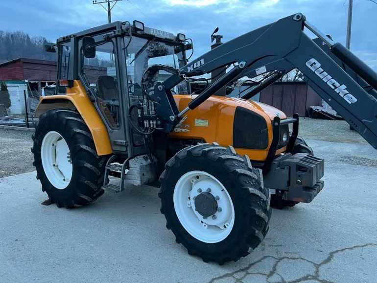 Renault Ceres 75 Mechaniczny John Deere Ładowacz Quick Sprowadzony