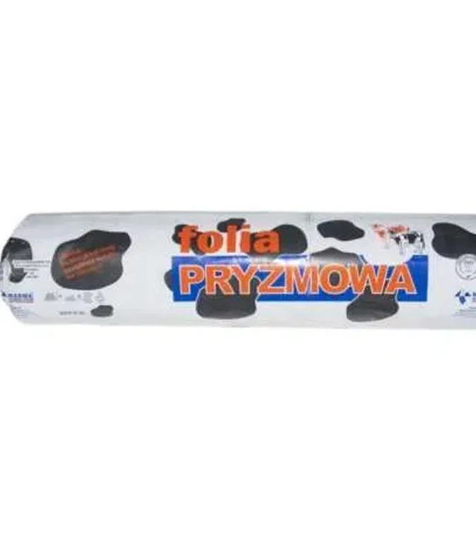 Folia pryzmowa kiszonkarska czarno-biała 12x33m Marma